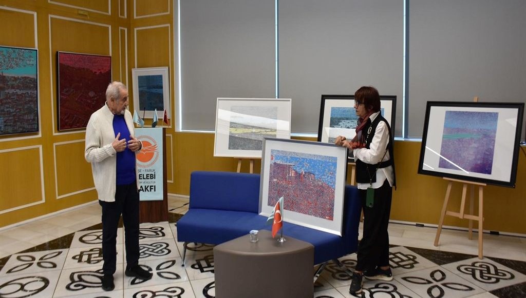 ressam devrim erbil sanatseverlerle bulustu RhEsfnQV